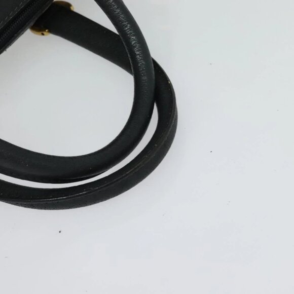 GUCCI GG Supreme Sherry Line Hand Bag PVC Navy Gold Red 40 02 006 Auth sw1342 - Picture 8 of 15